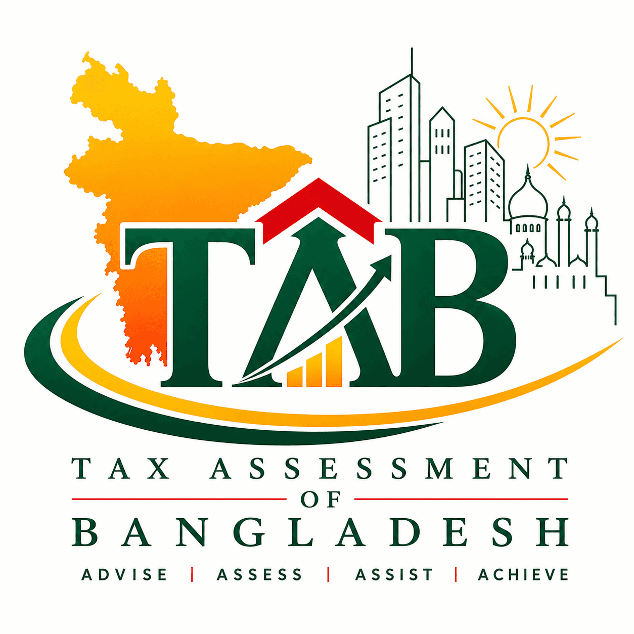 TAB - Tax Assessment of Bangladesh primary logo
